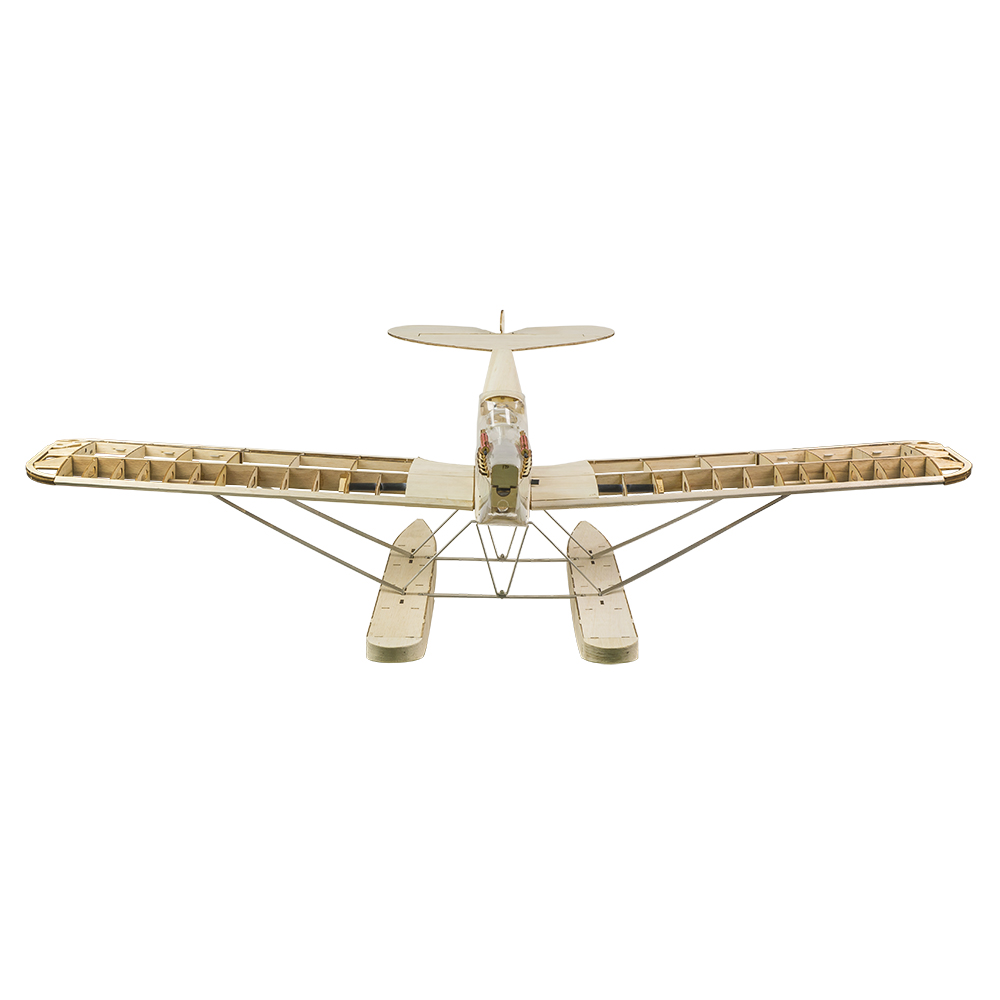 Laser Cut Wooden Model Kit Assembly - 1400mm Balsa RC Seaplane Kit Laser-Cut,