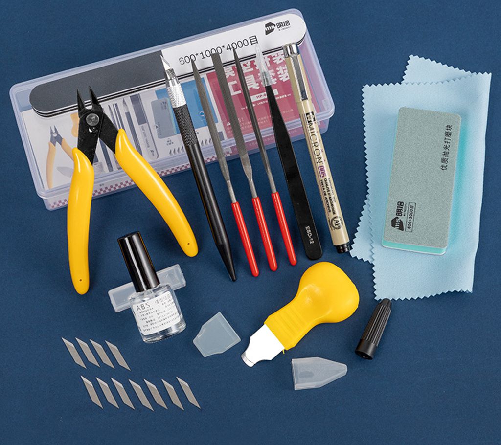 Modeling Tool Kit Tweezers Hobby Knife - For Gundam Model Tool Set Wholesale