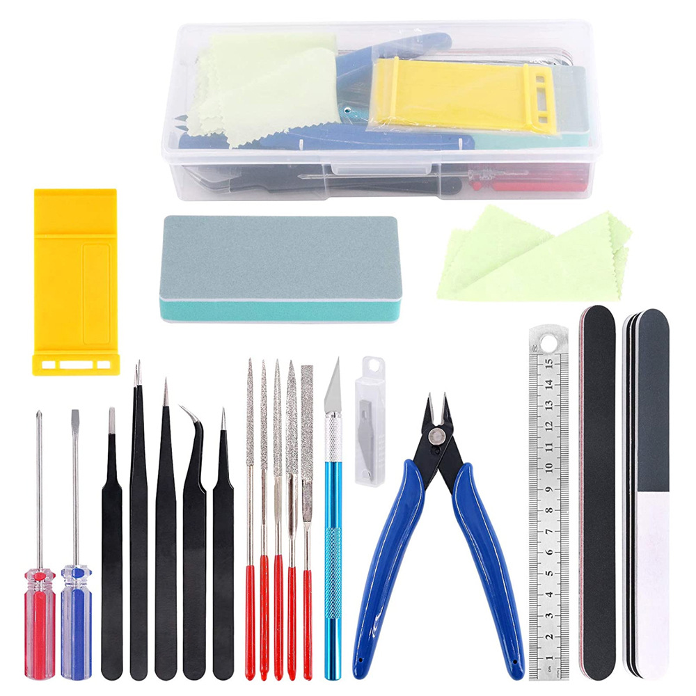 Models Tool Kit Trimming Knife - Modeling Tool Kit Tweezers Hobby Knife review and price