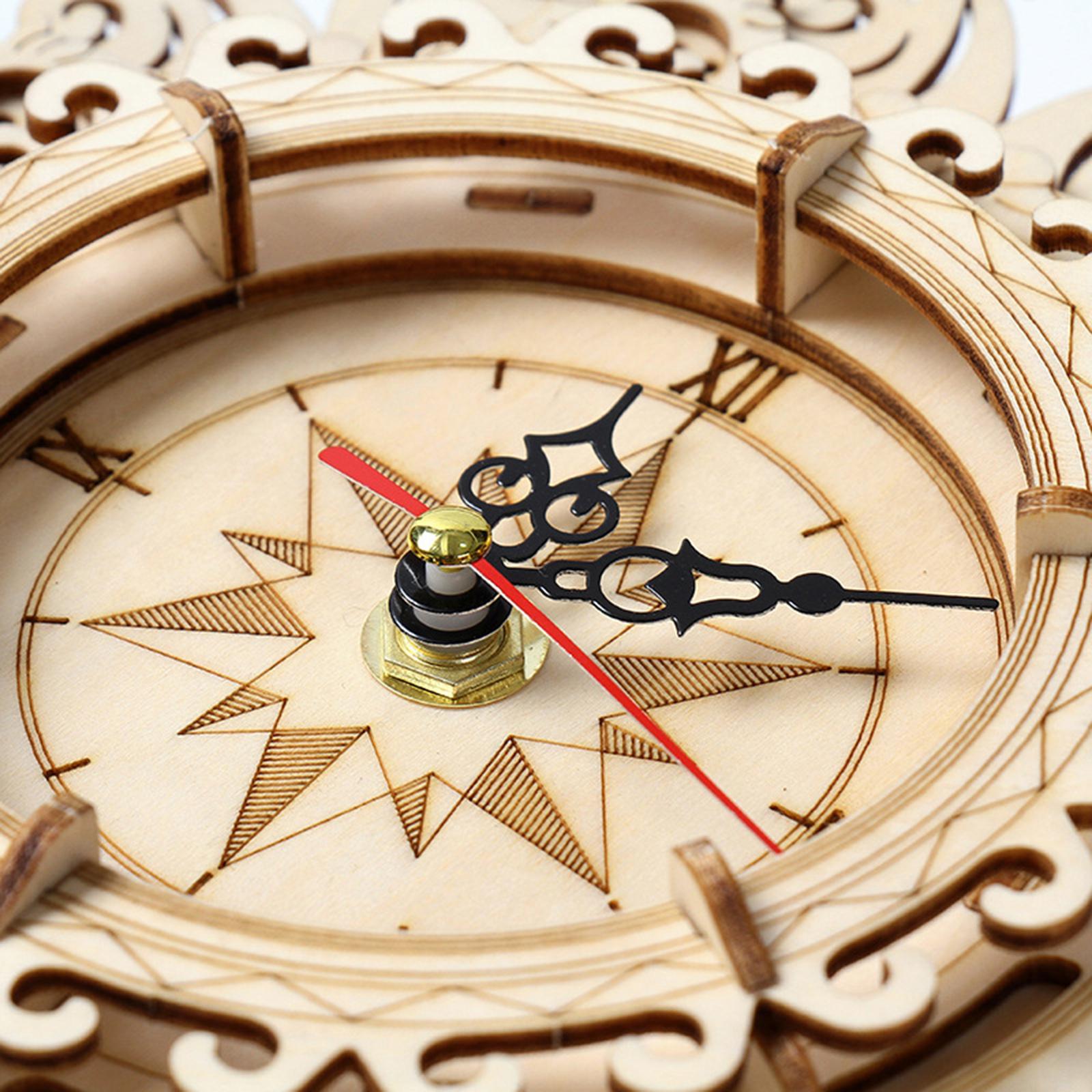 3D Wooden Mechanical Pendulum  - Wooden Clock Puzzle Mechanical Pendulum review and price