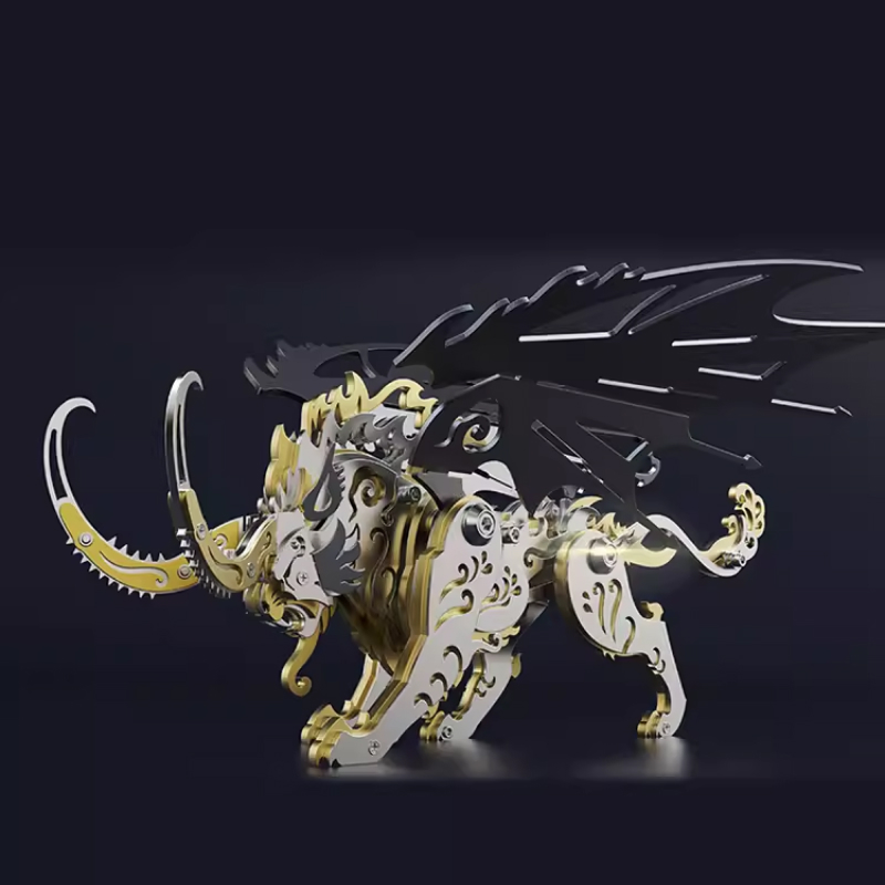 3D DlY Assembly Qiongqi Mechan - Metal 3D Puzzle Stainless Model Kit review and price