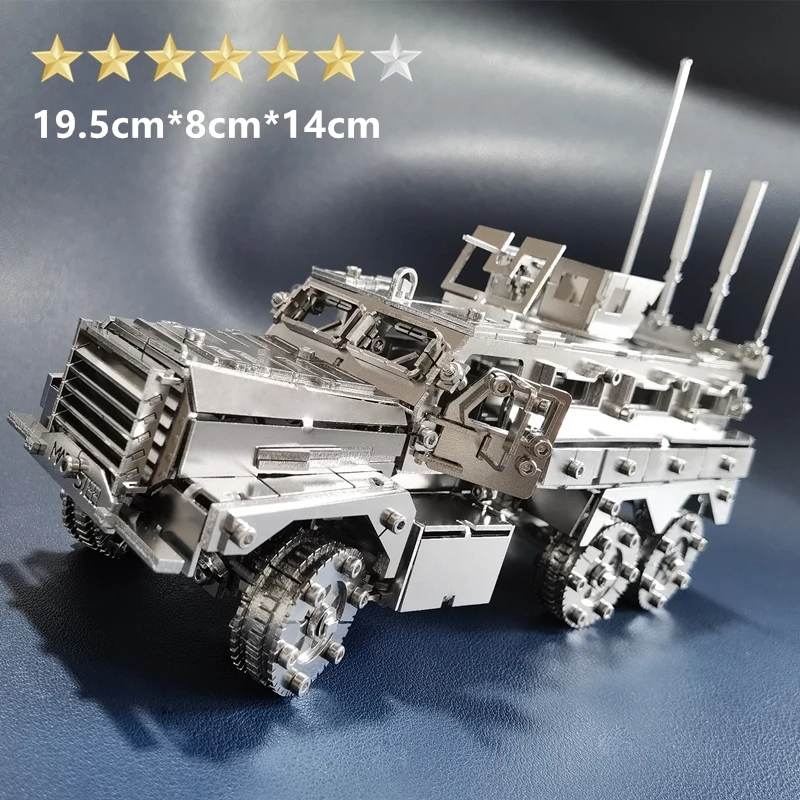 Microworld 3D Metal Puzzle Arm - Metal 3D Puzzle Stainless Model Kit review and price