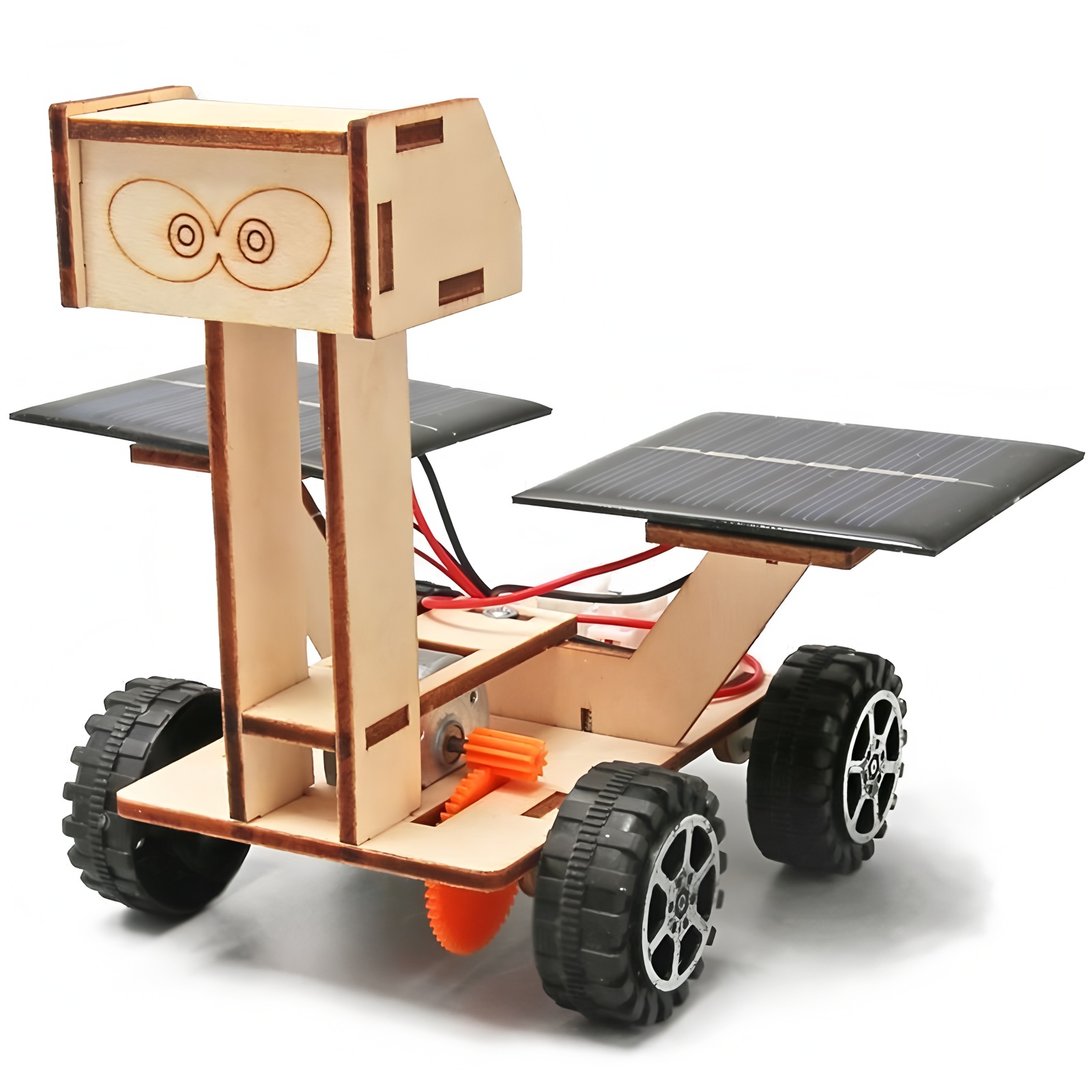 Solar Car Lunar Exploration Ve - 3D Wooden Mechanical Puzzle Marble Run review and price
