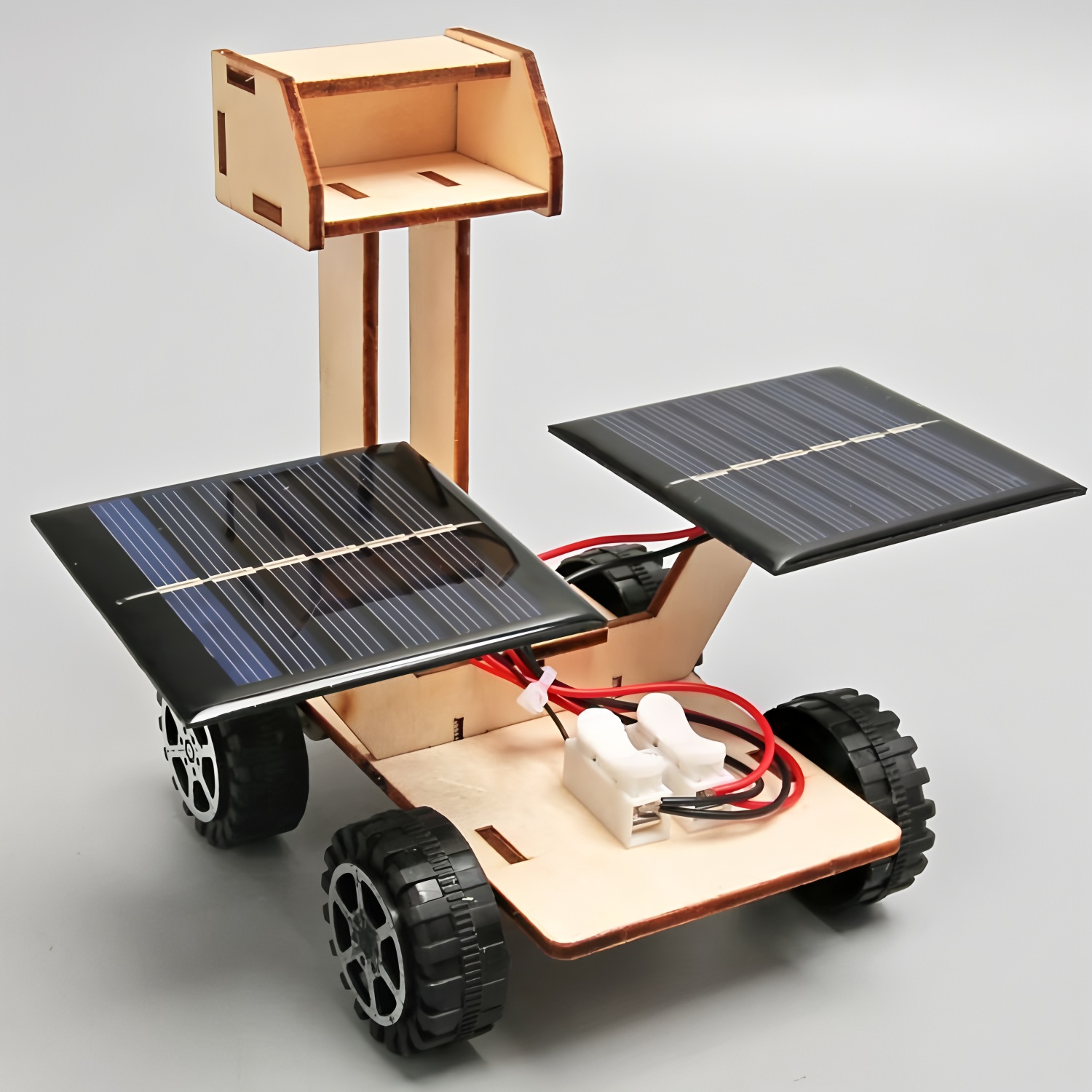 Solar Car Lunar Exploration Ve - 3D Wooden Mechanical Puzzle Marble Run review and price