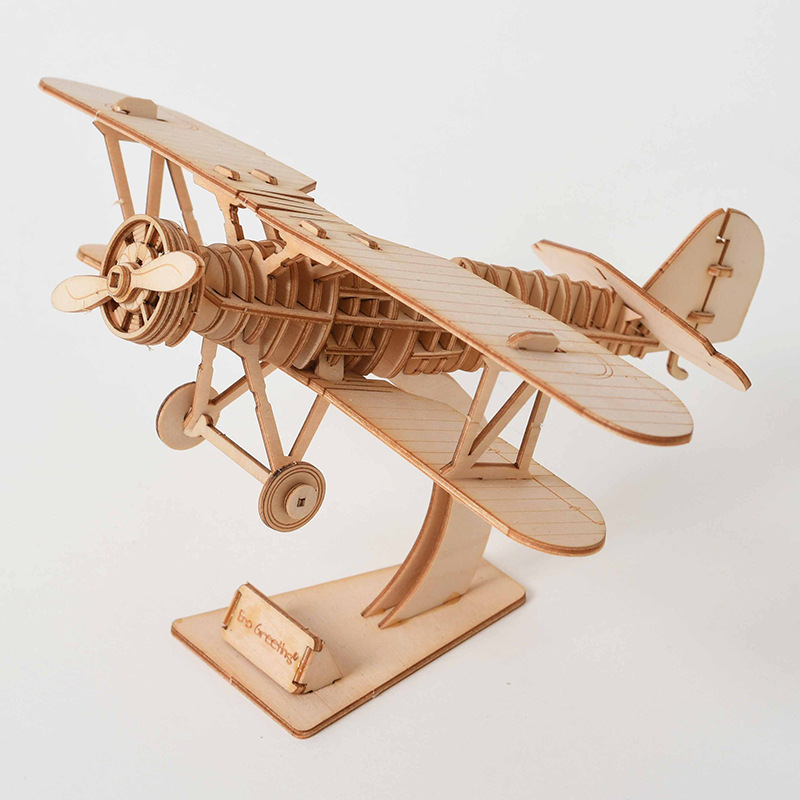 3D Wooden Puzzle DIY Kit - Las - Laser Cut Wooden Model Kit Assembly review and price