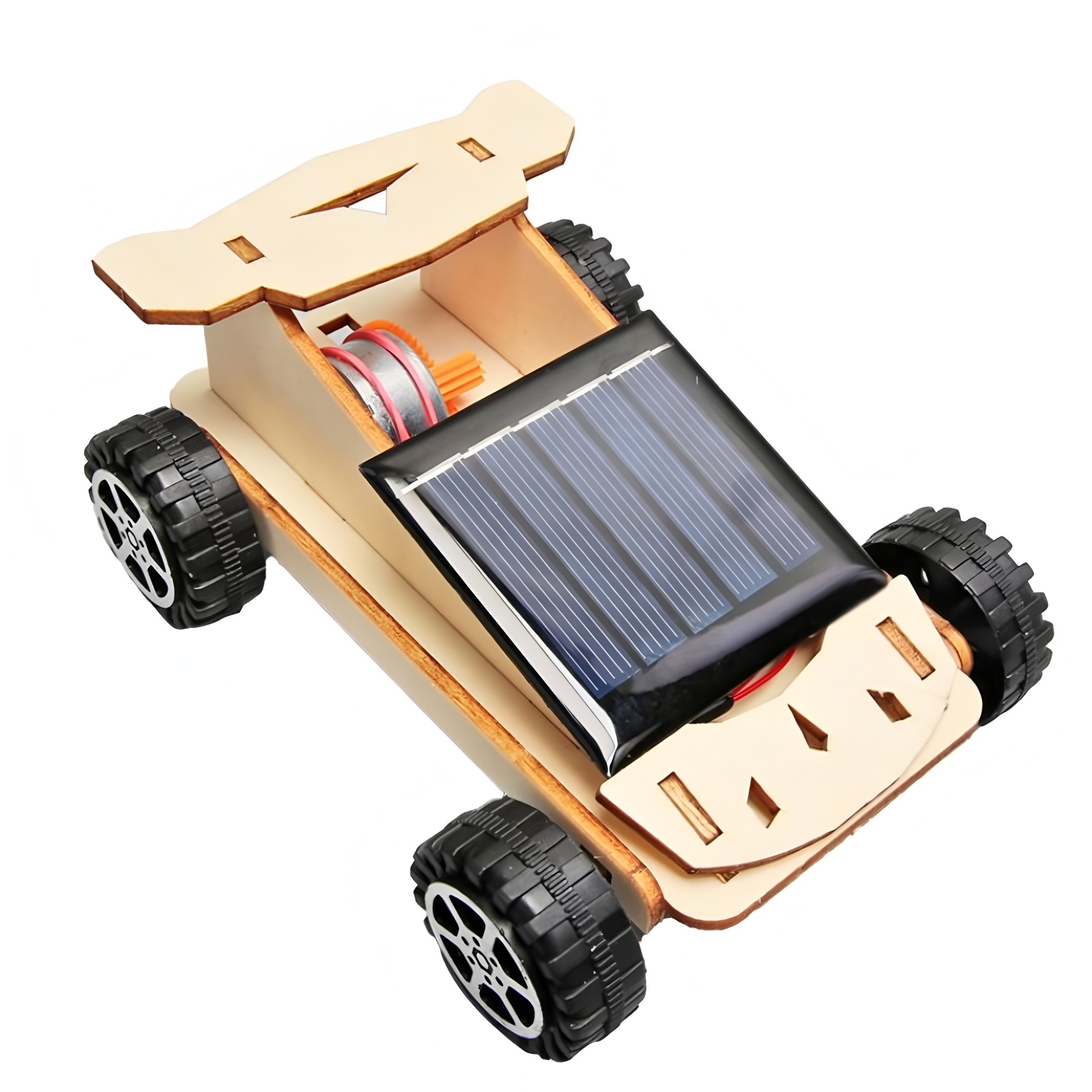 Solar-powered cars, children's - 3D Wooden Mechanical Puzzle Marble Run review and price