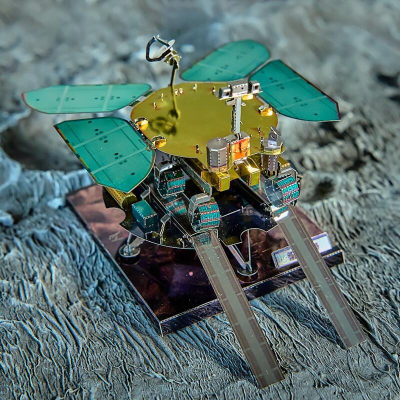 Zhurong Mars Rover 3D Metal Pu - Metal 3D Puzzle Stainless Model Kit review and price