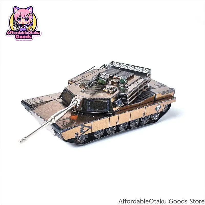 M1 Abrams Main Battle Tank 3D  - Metal 3D Puzzle Stainless Model Kit review and price