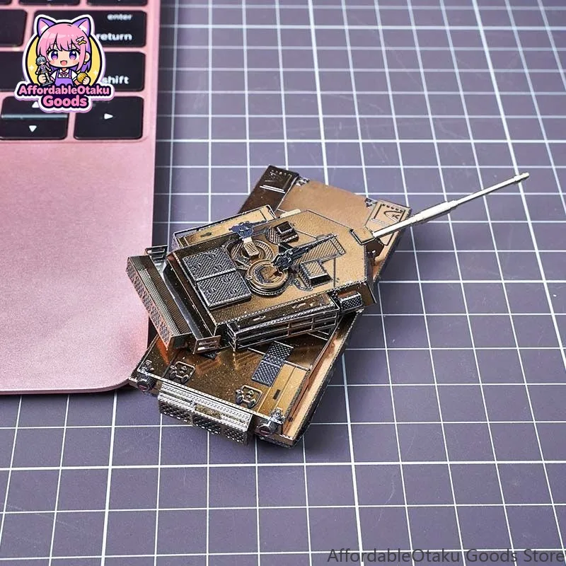 M1 Abrams Main Battle Tank 3D  - Metal 3D Puzzle Stainless Model Kit review and price