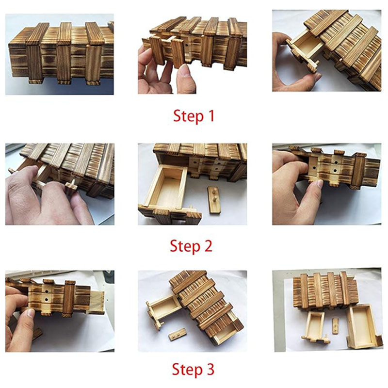 Classic 3D Brain Teaser Wooden - 3D Wooden Mechanical Puzzle Marble Run review and price