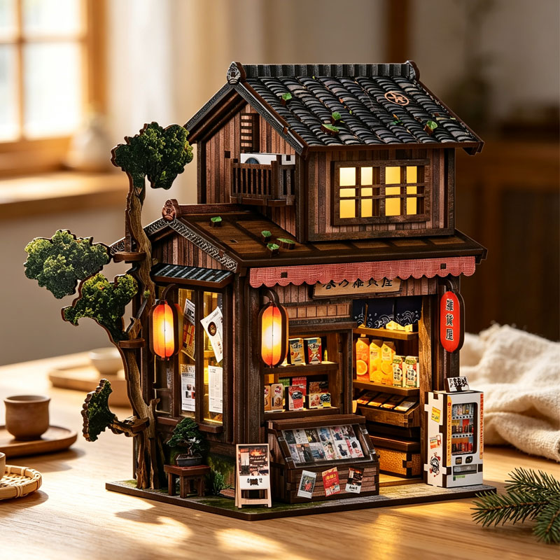 DIY Miniature House Kit 3D Woo - Diy Miniature Dollhouse Kit Book Nook review and price
