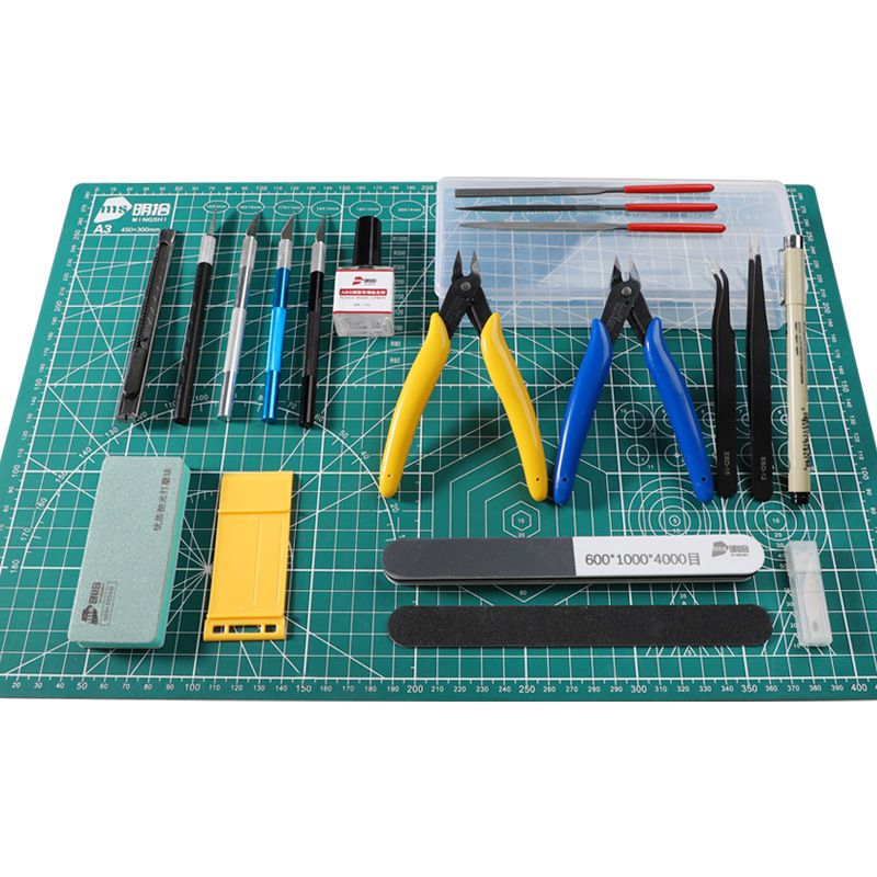 For Gundam Model Building Tool - Modeling Tool Kit Tweezers Hobby Knife review and price