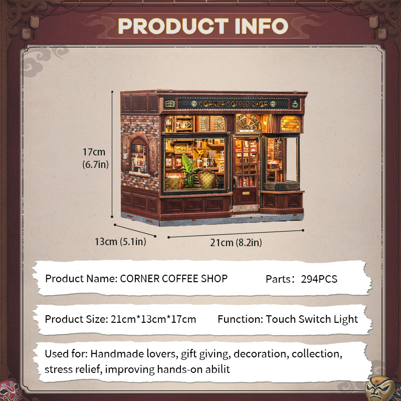 CUTEBEE Wooden Book Nook Dollh - Miniature Led Light Kit For Dollhouse review and price