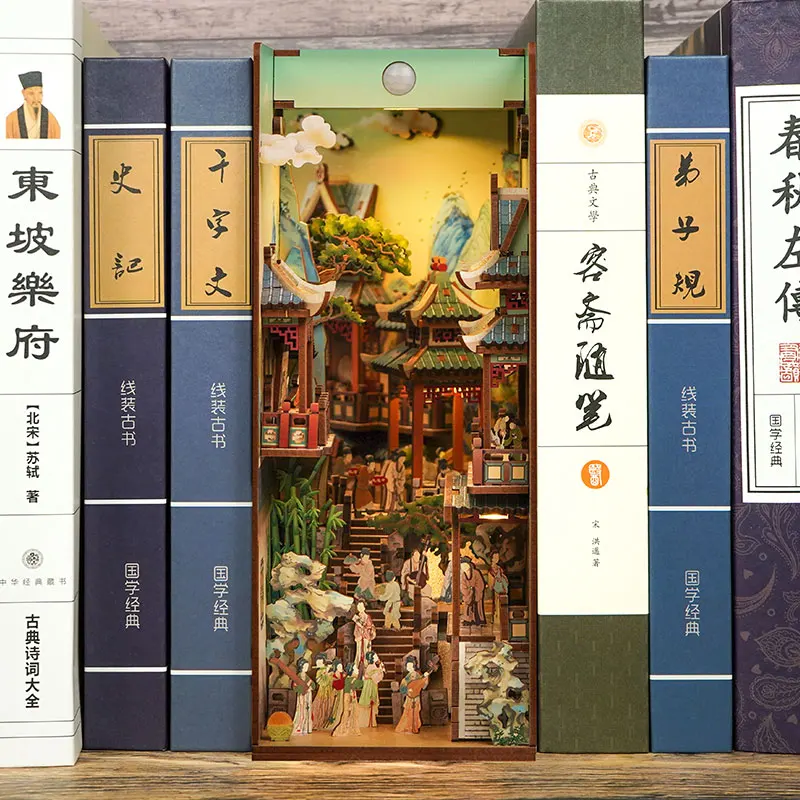 Diy Wooden Book Nook Shelf Ins - Book Nook Shelf Insert Alley Diy review and price