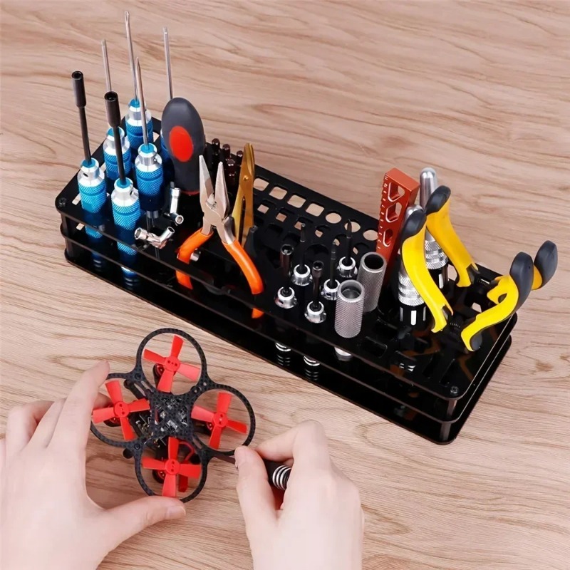 Desktop Model Tool Storage Rac - Modeling Tool Kit Tweezers Hobby Knife review and price